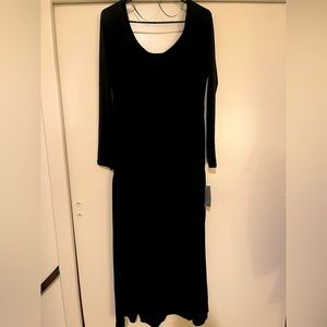 Black long dress brand new purchased at Nordstrom